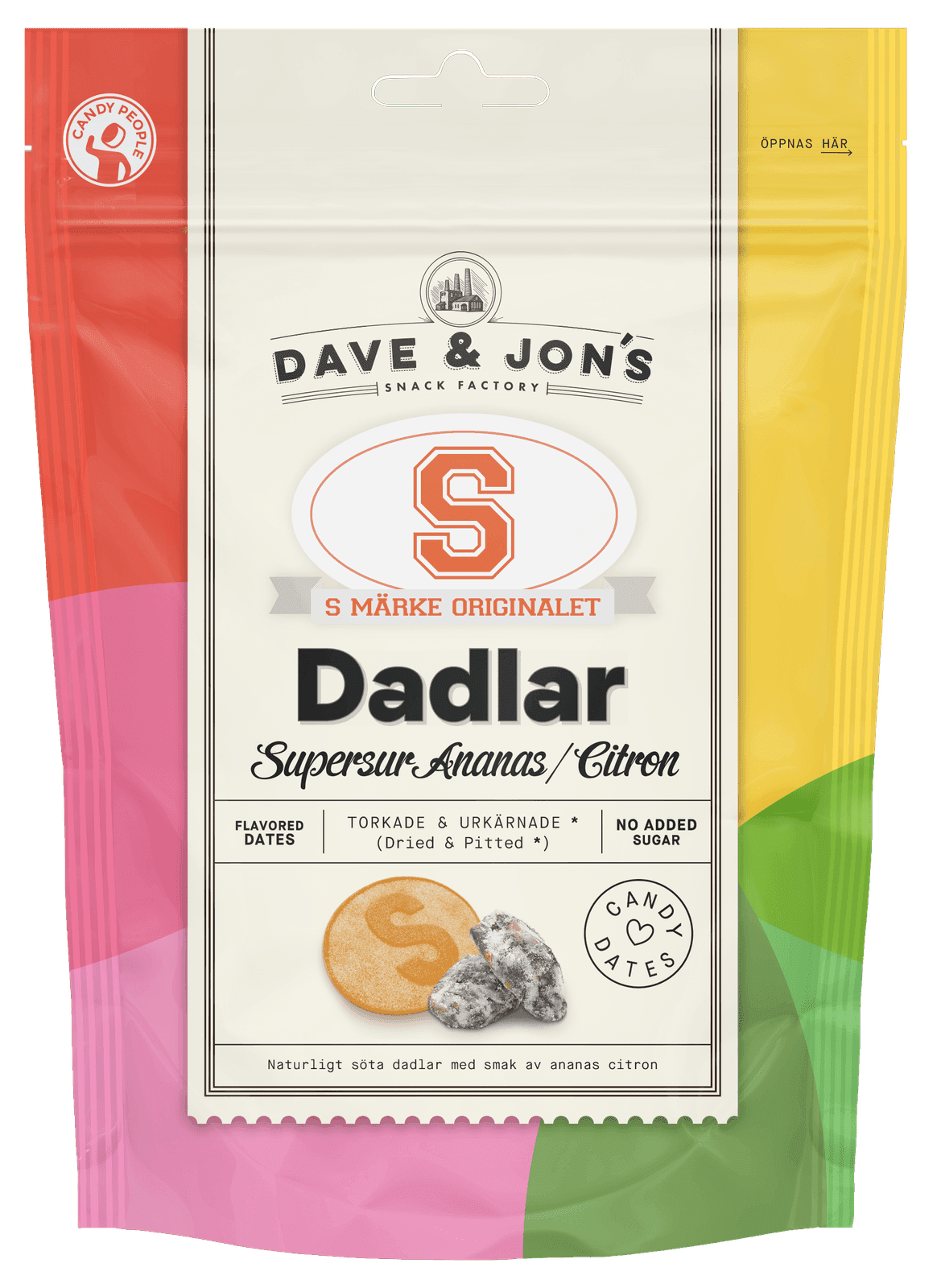 Dave & Jon's Dadlar S-Märke Sura