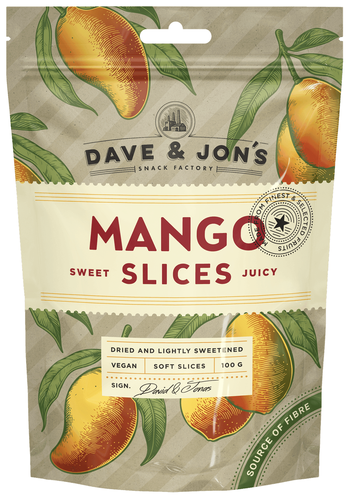 Dave & Jon's Torkad Mango