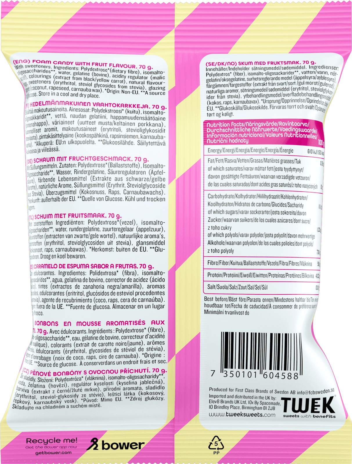 Tweek Smoothie Chews 70g
