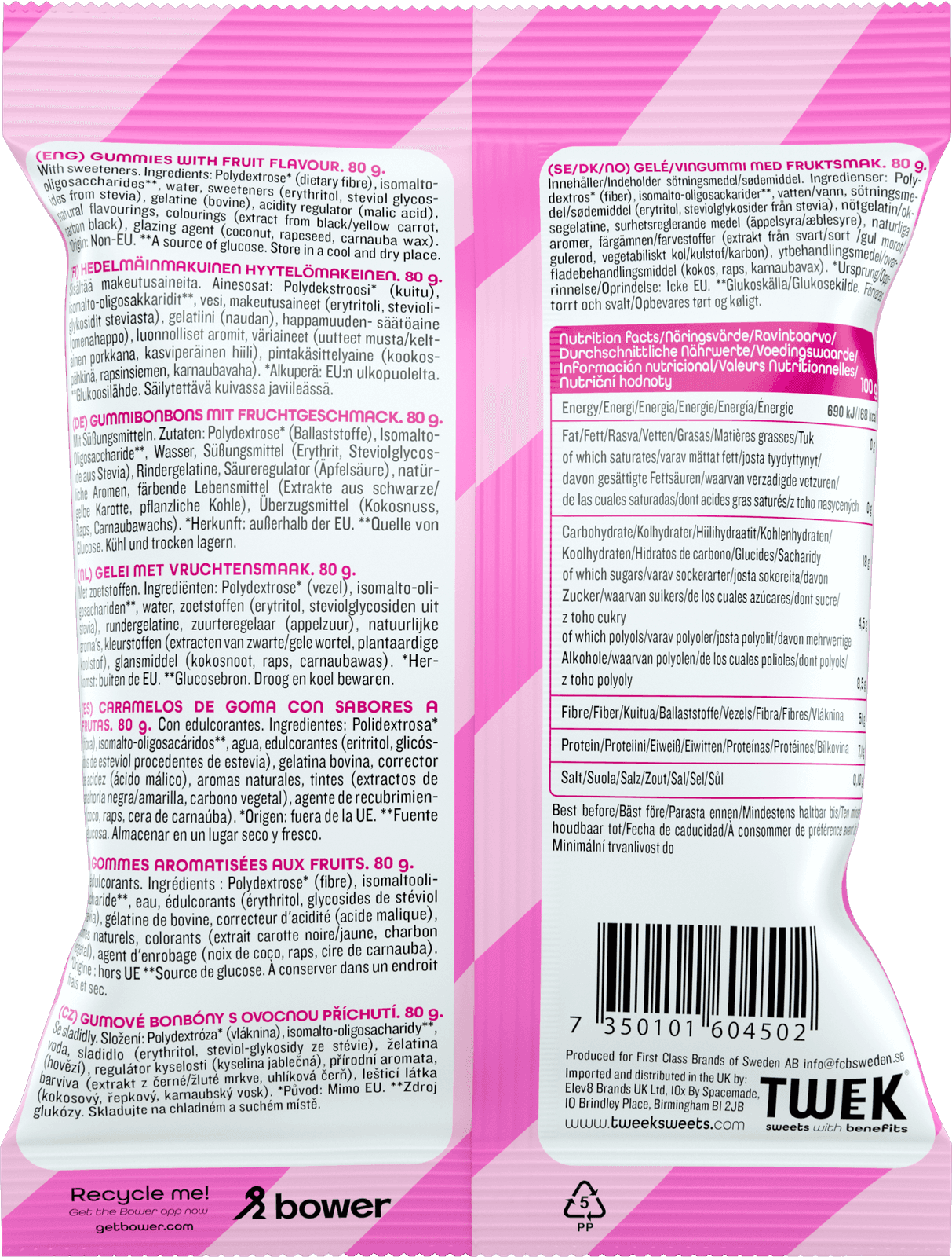 Tweek Fruity Fresh 80g