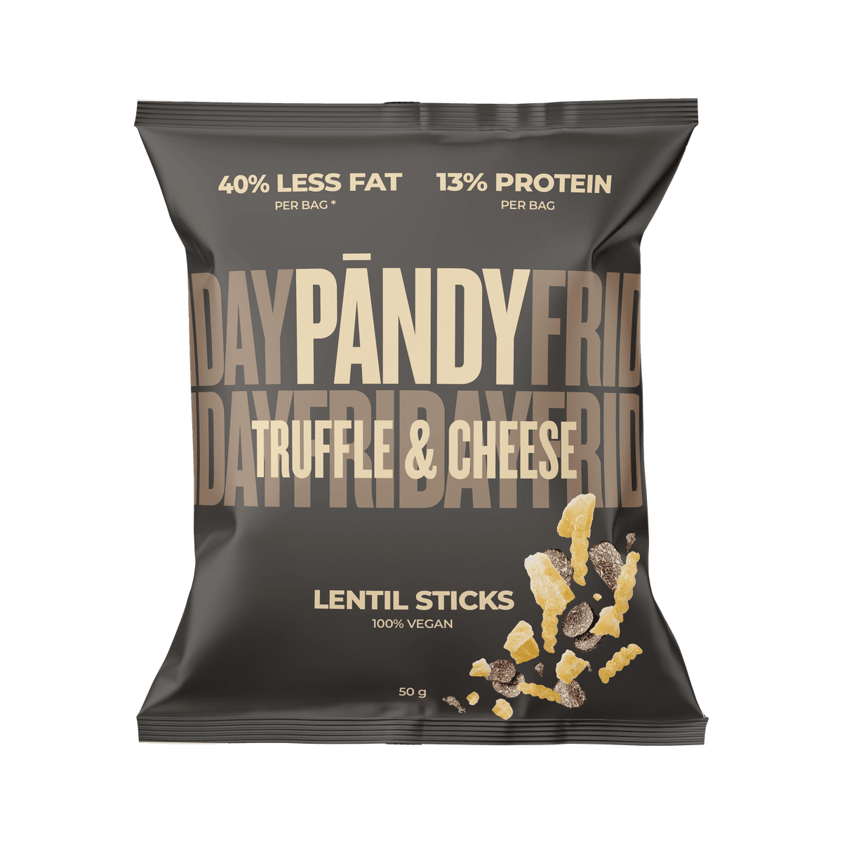 Pändy Lentil Sticks Truffle & Cheese 50g