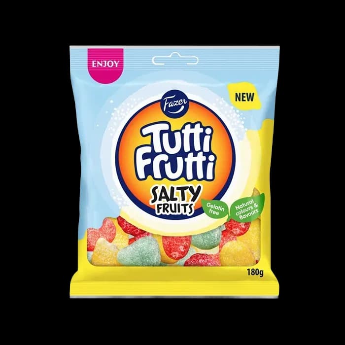 Fazer Tutti Frutti Salty Fruits 180g
