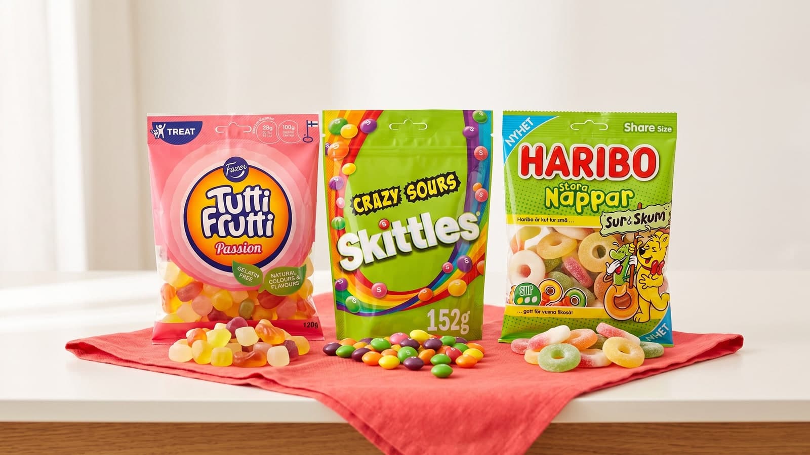 Nytt godis i sortimentet från nio helt nya varumärken