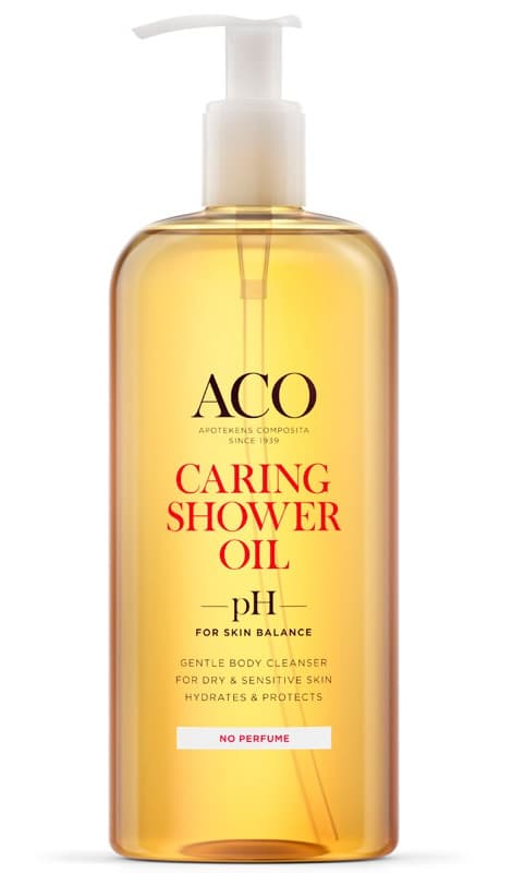 ACO Caring Shower Oil Parfymerad 400 ml