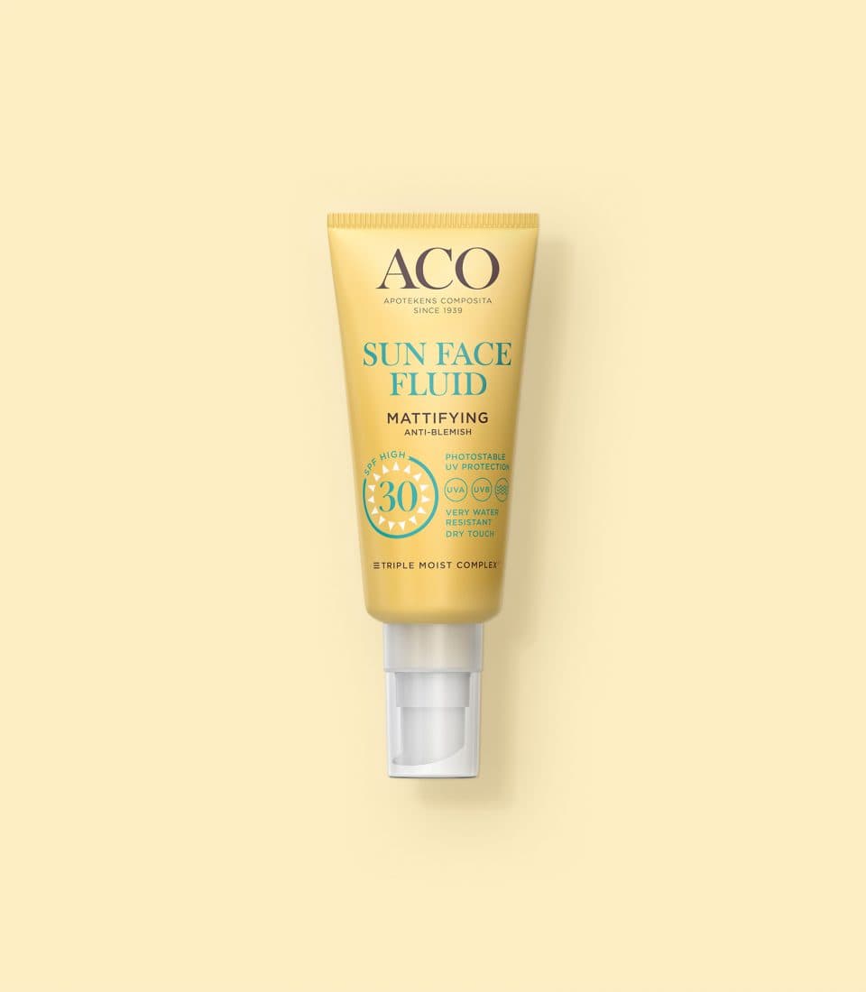 ACO Sun Face Fluid Mattifying SPF 30