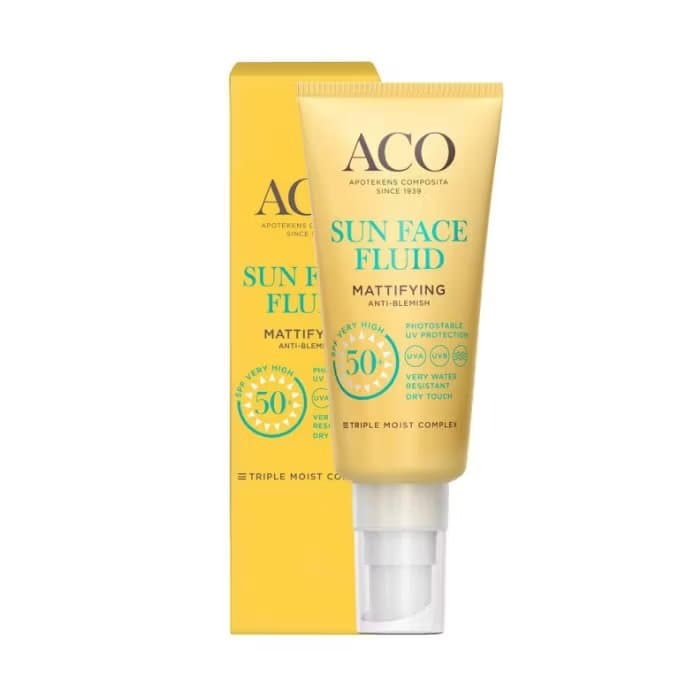 ACO Sun Mattifying Face Fluid SPF 50