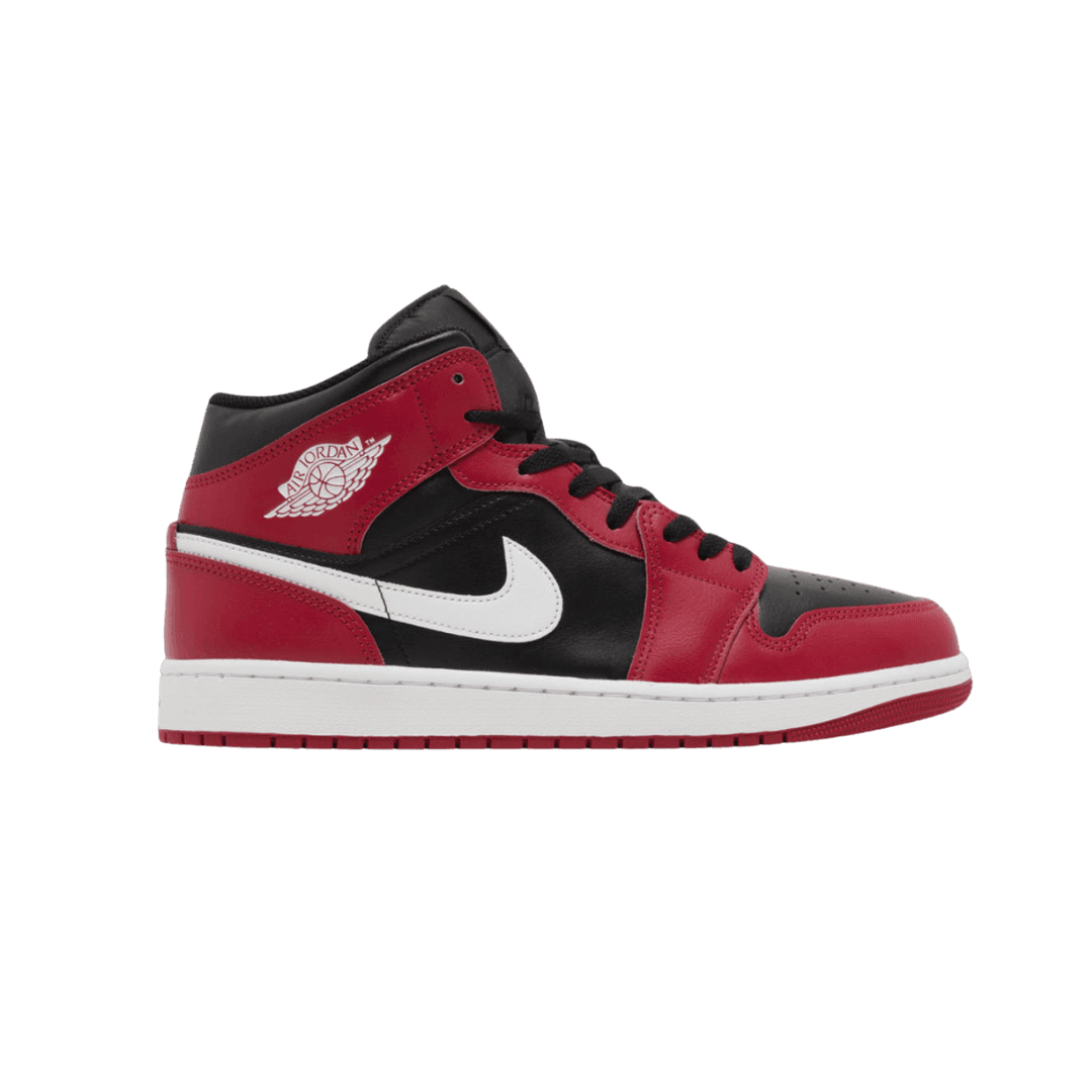 Air Jordan 1 Mid Gym Red Black White