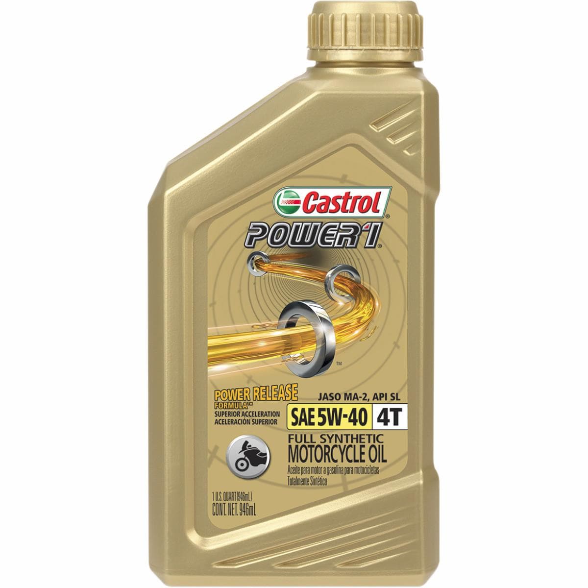 Castrol Power 1 Racing 4T 5W-40 Motorolja 1L