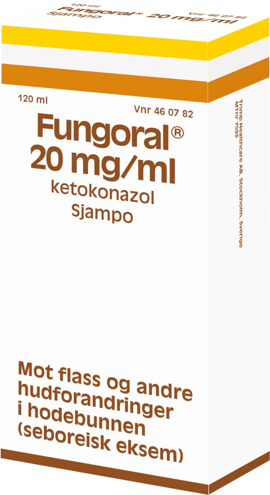 Fungoral schampo 20 mg/ml 120 ml