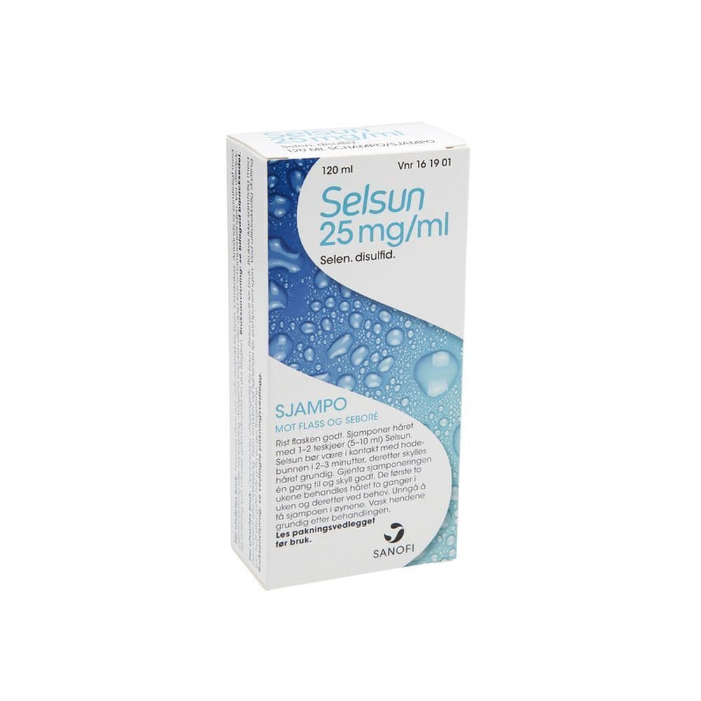 Selsun Schampo 25 mg/ml 120 ml