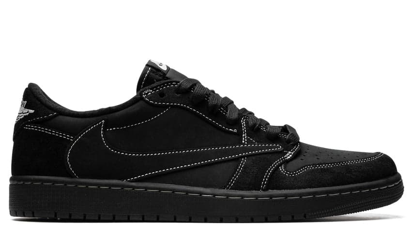 Travis Scott Jordan 1 Low Black Phantom