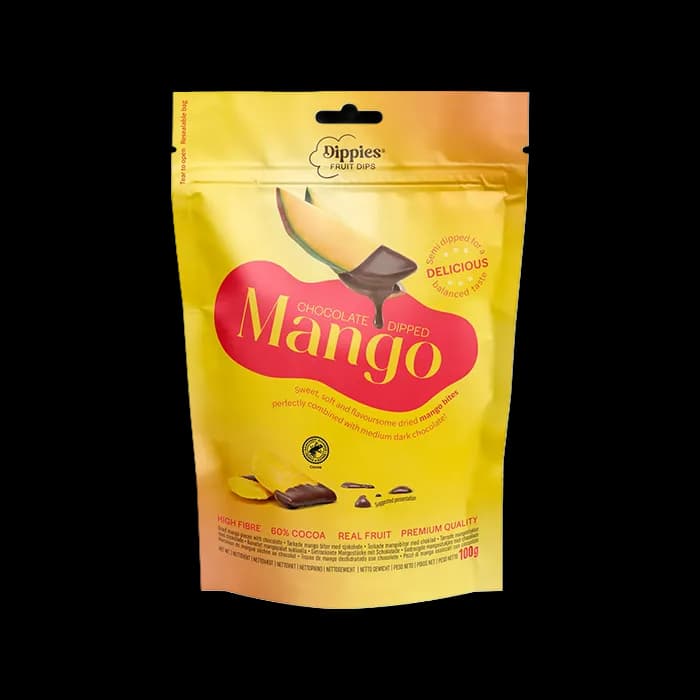 Dippies Chocolate Dipped Mango 100G
