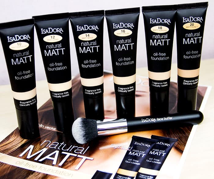 Isadora Natural Matt Oil-Free Foundation