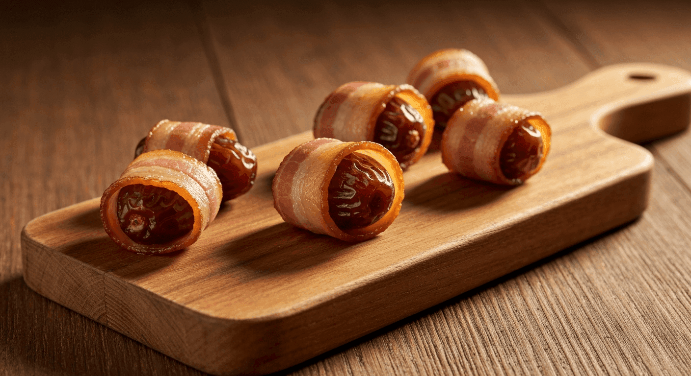 Dadlar med bacon – en enkel och smakrik aptitretare