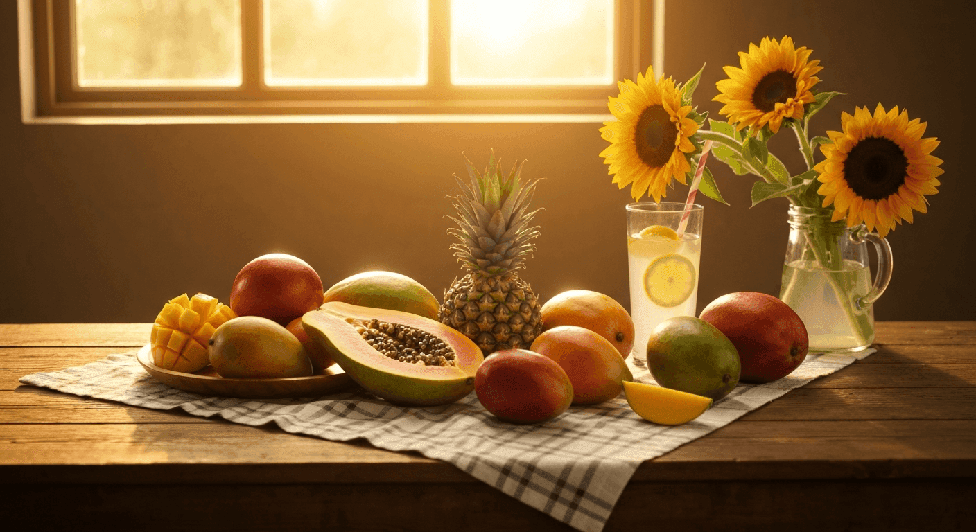 Sunshine Delights torkade frukter från soliga odlingar