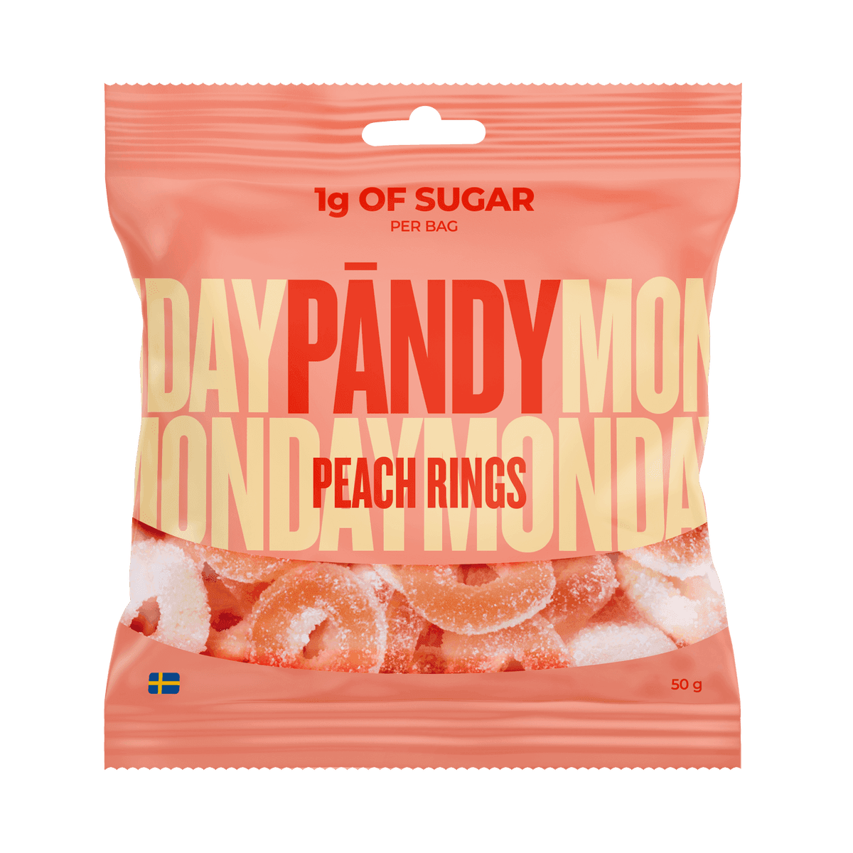 Pändy Peach Rings 50g