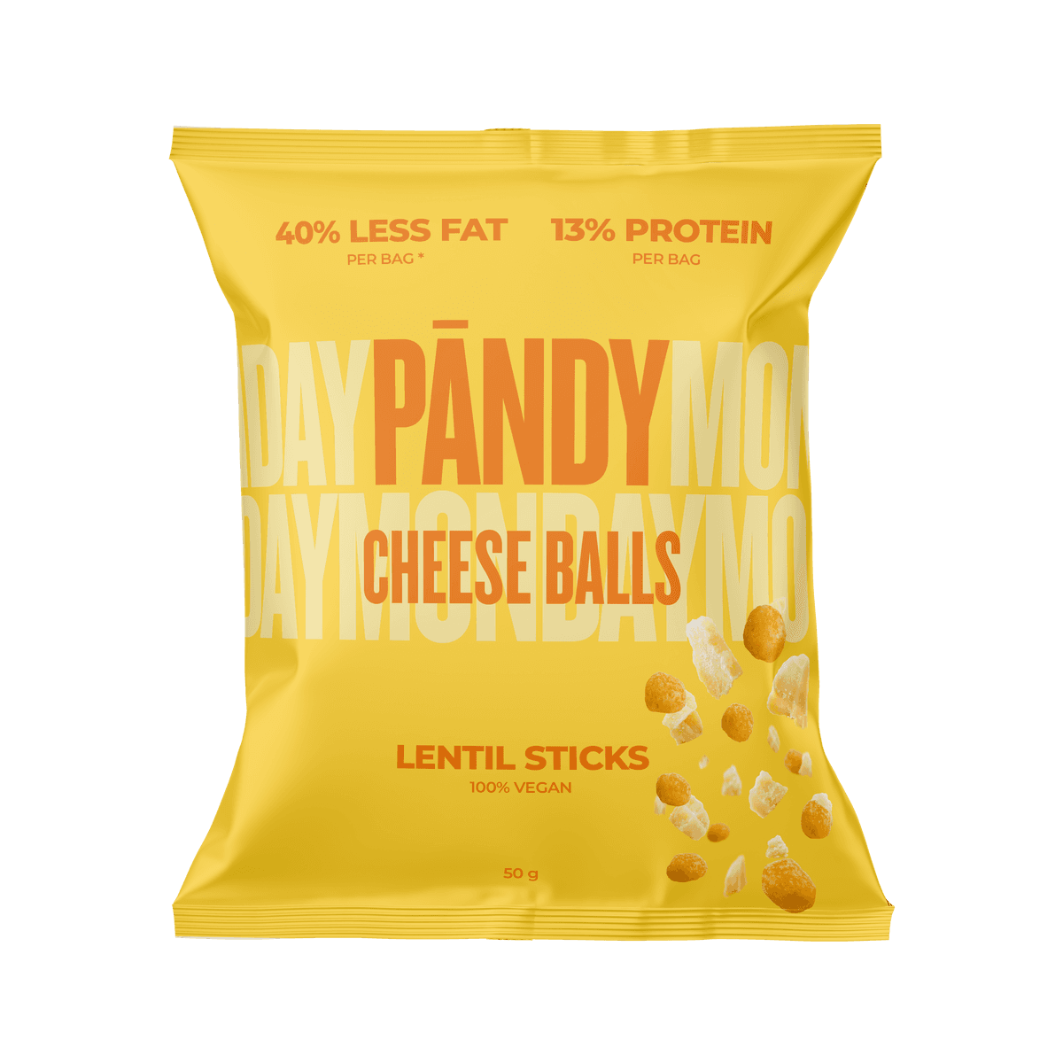 Pändy Lentil Cheese Balls 50g