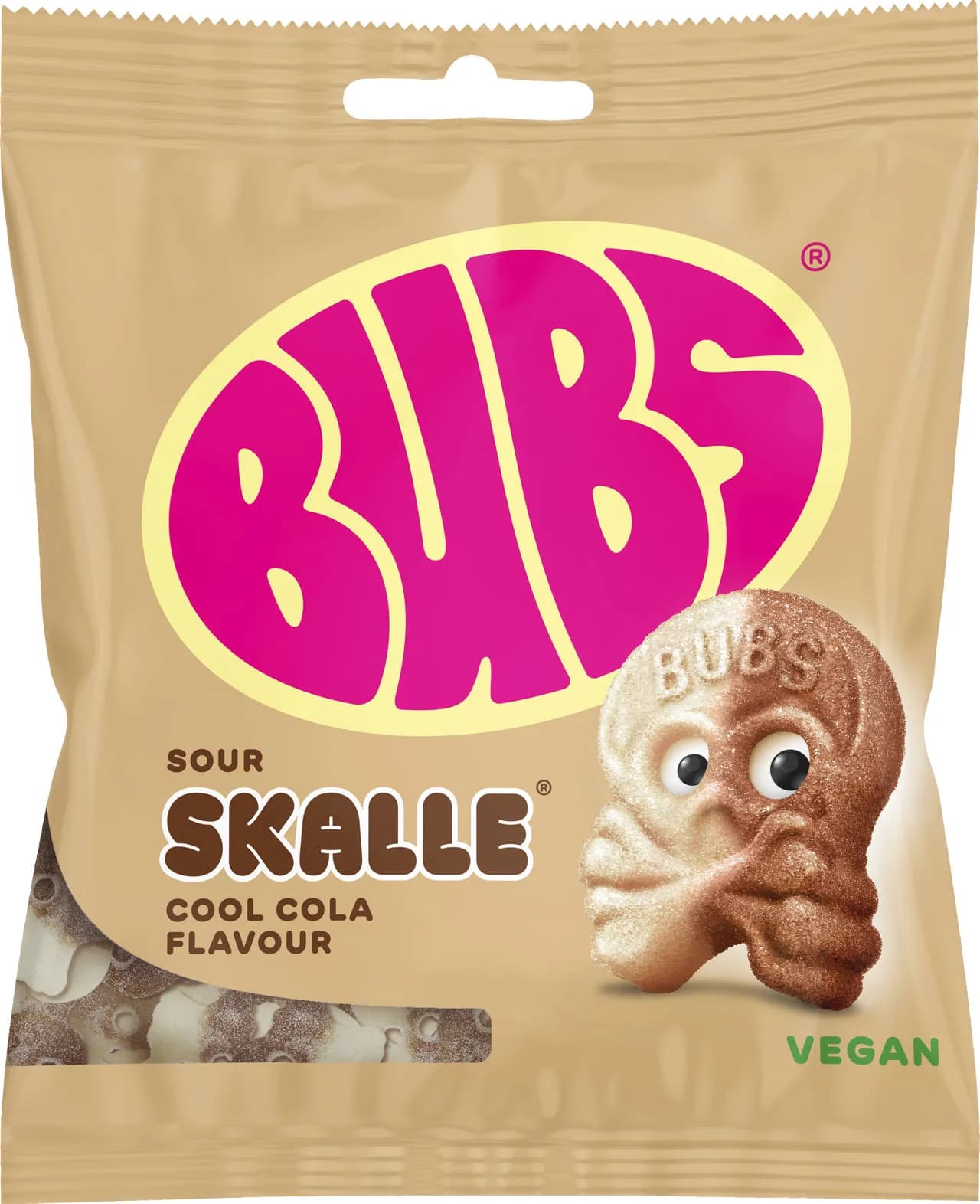 BUBS Cool Cola Skalle 155g
