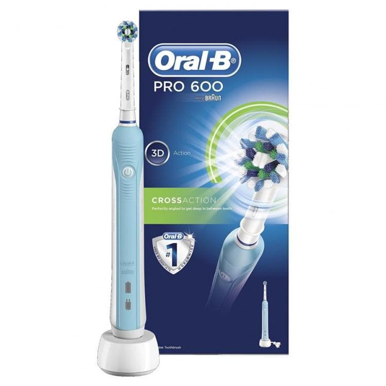 Oral-B Pro 600 CrossAction Elektrisk Tandborste