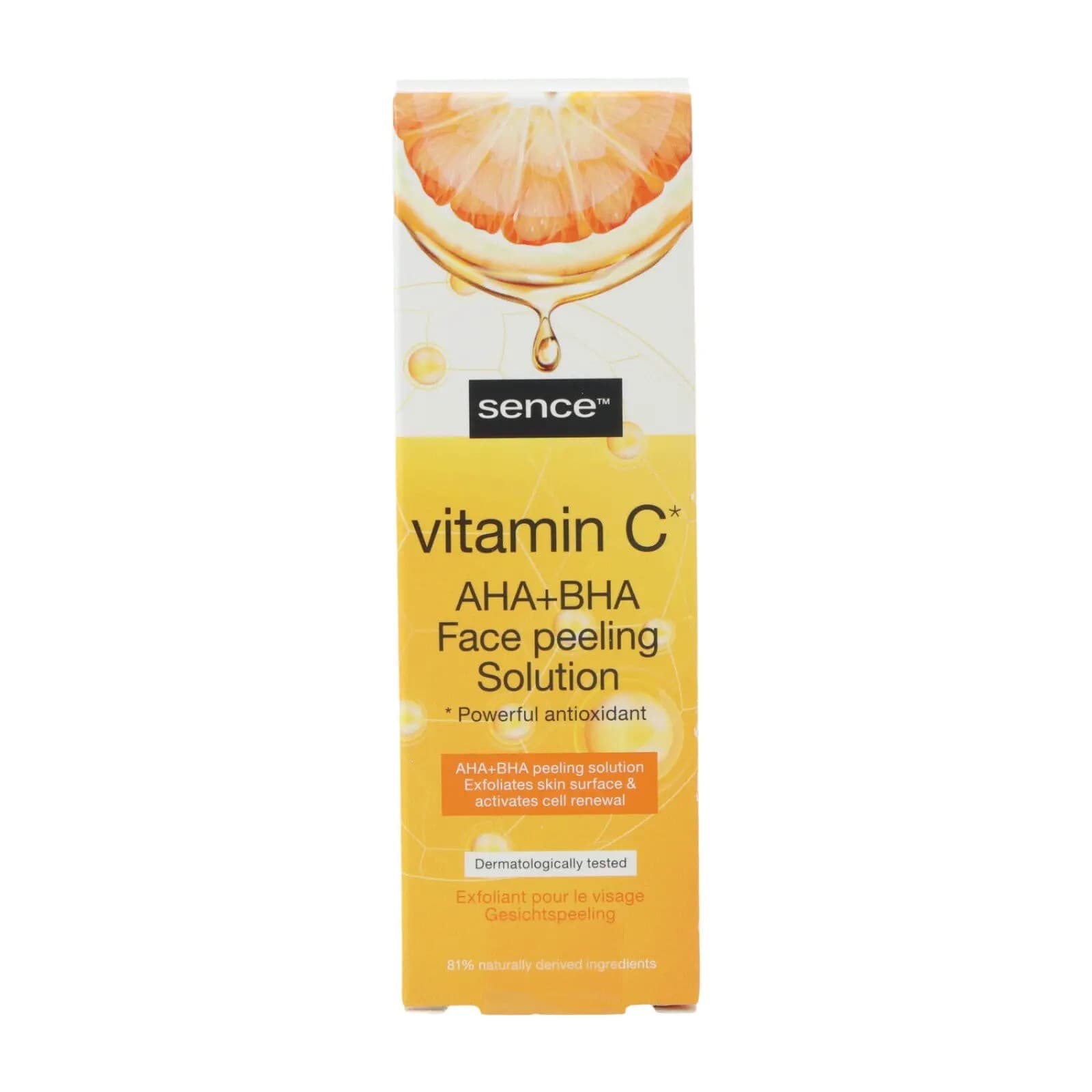 Sence Vitamin C AHA BHA Face Peeling Solution