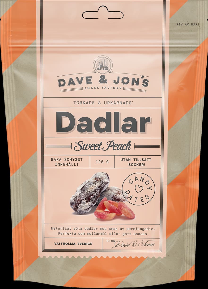Dave & Jon's Dadlar Sweet Peach
